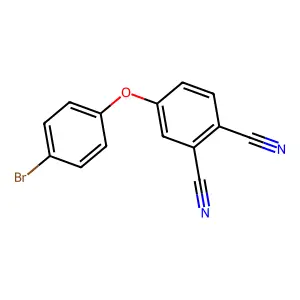 4-(4-Bromophenoxy)benzene-1,2-dicarbonitrile structure