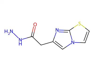 Imidazo[2,1-b]thiazol-6-yl-acetic acid hydrazide structure