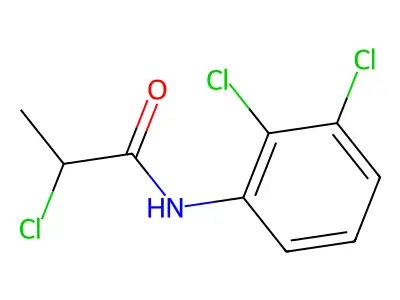 2-chloro-N-(2,3-dichlorophenyl)propanamide structure