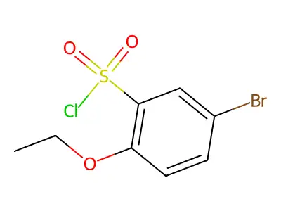 5-Bromo-2-ethoxybenzene-1-sulfonyl chloride structure