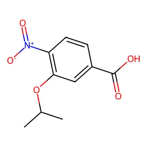 3-Isopropoxy-4-nitrobenzoic acid structure