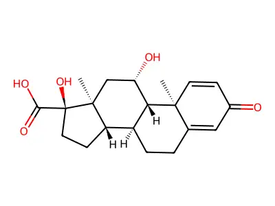 Prednienic acid structure