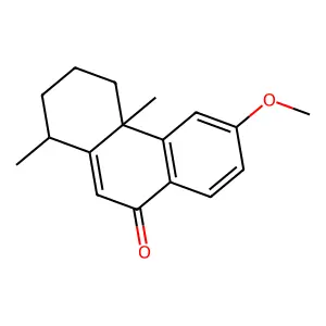 6-Methoxy-1,4a-dimethyl-1,2,3,4-tetrahydrophenanthren-9-one structure