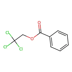 2,2,2-Trichloroethyl benzoate structure