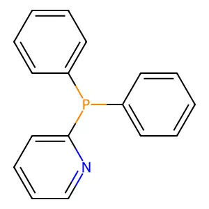 二苯基(2-吡啶基)膦 structure
