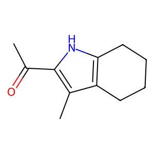 1-(3-methyl-4,5,6,7-tetrahydro-1H-indol-2-yl)ethanone structure
