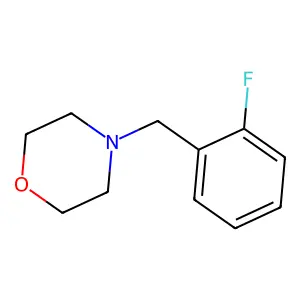 4-(2-Fluorobenzyl)morpholine structure
