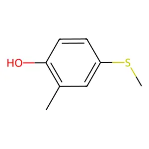 2-Methyl-4-(methylsulfanyl)phenol structure