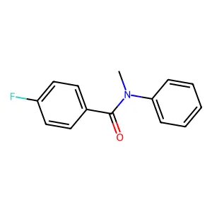 4-fluoro-N-methyl-N-phenylbenzamide structure