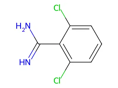 2,6-Dichloro-benzamidine structure