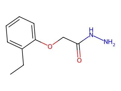 2-(2-Ethylphenoxy)acetohydrazide structure