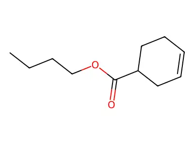 Butyl cyclohex-3-ene-1-carboxylate structure