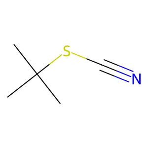 Tert-butyl thiocyanate structure