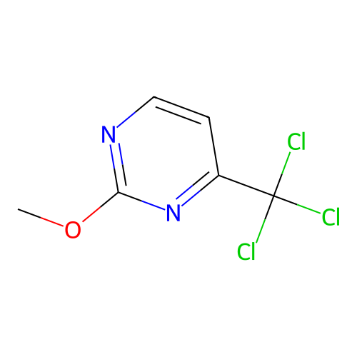 2-Methoxy-4-(trichloromethyl)pyrimidine structure
