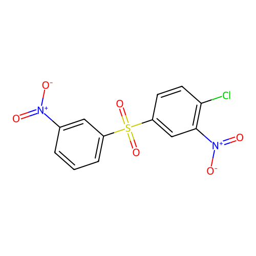 3,3'-Dinitro-4'-chlorodiphenylsulfone structure