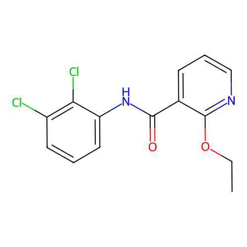 N-(2,3-dichlorophenyl)-2-ethoxynicotinamide structure