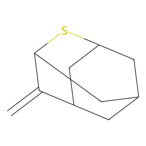 4-Methylene-2-thiaadamantane structure