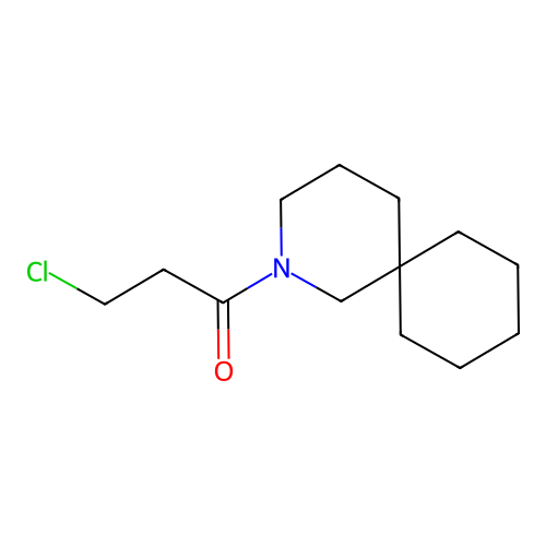 1-(2-Aza-spiro[5.5]undec-2-yl)-3-chloro-propan-1-one structure