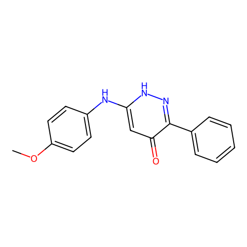 6-(4-Methoxyanilino)-3-phenyl-4-pyridazinol structure