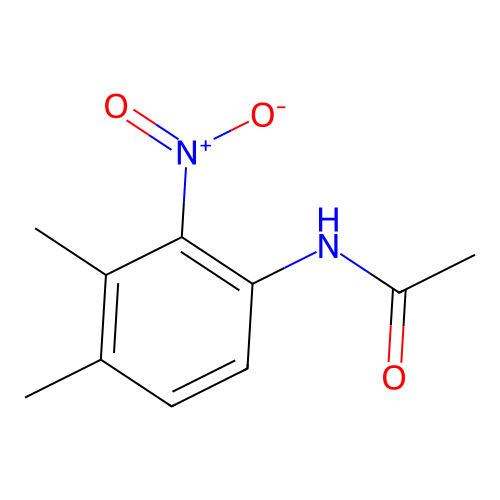 N-(3,4-dimethyl-2-nitrophenyl)acetamide structure