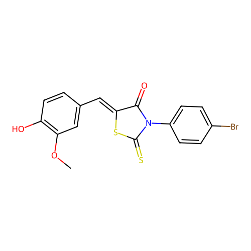 C17H12BrNO3S2 structure