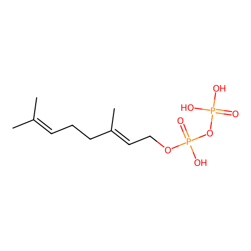 香叶基焦磷酸 structure
