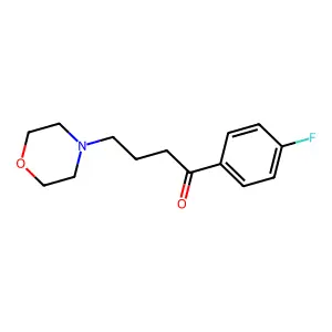 1-(4-Fluorophenyl)-4-(morpholin-4-yl)butan-1-one structure