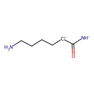 6-Aminohexanoylazanide structure