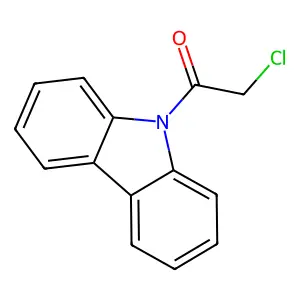 9-(chloroacetyl)-9H-carbazole structure