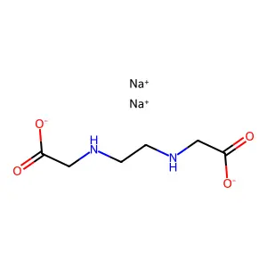 乙二胺二乙酸二钠 structure