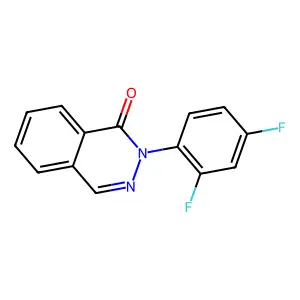 2-(2,4-Difluorophenyl)-1,2-dihydrophthalazin-1-one structure