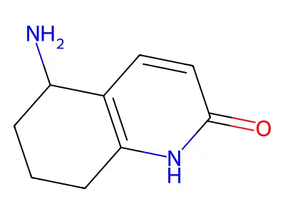 5-amino-5,6,7,8-tetrahydroquinolin-2(1H)-one structure
