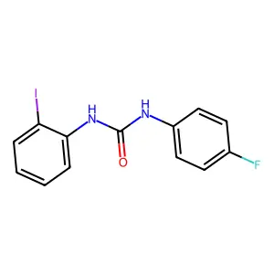 1-(4-Fluorophenyl)-3-(2-iodophenyl)urea structure