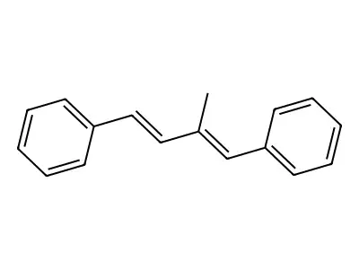 (2-Methyl-4-phenylbuta-1,3-dienyl)benzene structure