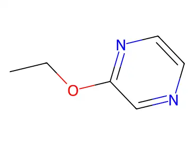 Ethoxypyrazine structure