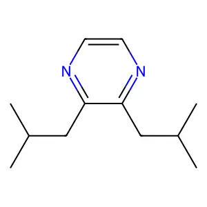 2,3-Diisobutylpyrazine structure