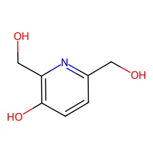 3-Hydroxypyridine-2,6-dimethanol structure