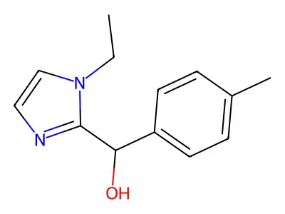 (1-Ethylimidazol-2-yl)-(4-methylphenyl)methanol structure