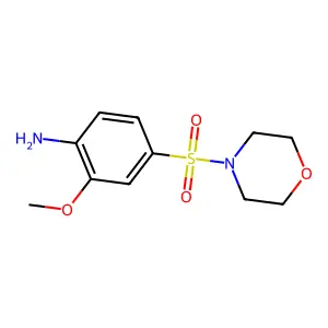 2-甲氧基-4-(吗啉-4-磺酰基)苯胺 structure