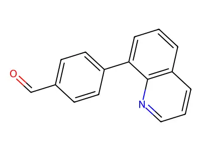 4-Quinolin-8-ylbenzaldehyde structure