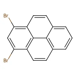 1,3-Dibromopyrene structure