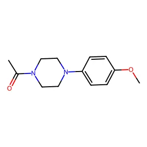 1-(4-(4-Methoxyphenyl)piperazin-1-yl)ethanone structure