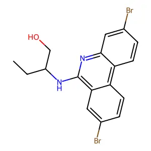 Ethanol, 2-(((4,5-diphenyl-2-oxazolyl)methyl)amino)-, monohydrochloride structure