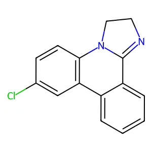 2-Propanol, 1,1'-(((4,5-diphenyl-2-oxazolyl)methyl)imino)di- structure