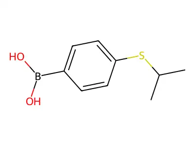 4-(Isopropylthio)benzeneboronic acid structure