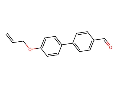 4-(4-Prop-2-enoxyphenyl)benzaldehyde structure