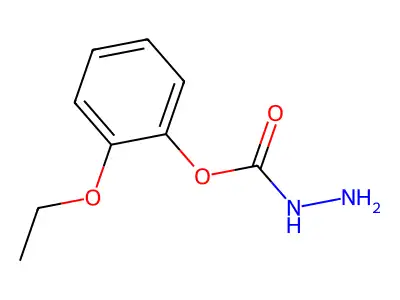2-Ethoxyphenyl hydrazinecarboxylate structure