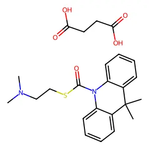 Piperidine, 1-((4,5-diphenyl-2-oxazolyl)methyl)-, monohydrochloride structure