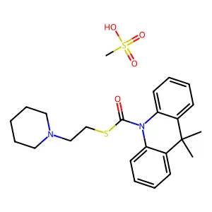 Piperazine, 1-((4,5-diphenyl-2-oxazolyl)methyl)-, monohydrochloride, ethanol structure
