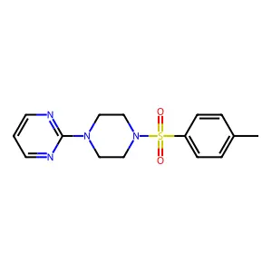 2-(4-Tosylpiperazin-1-yl)pyrimidine structure